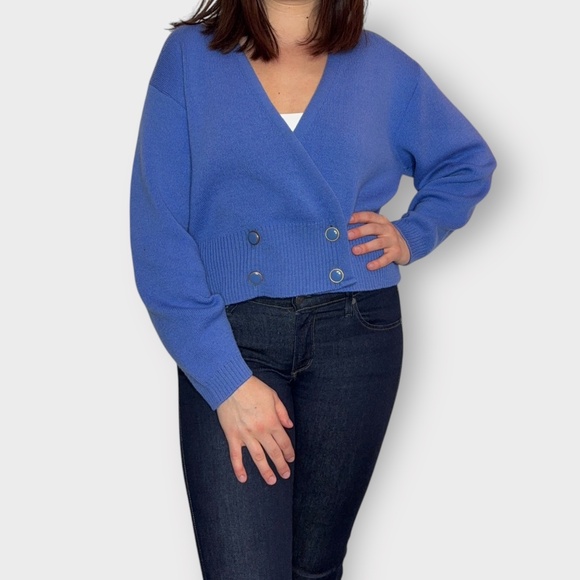 Vintage Pendleton Bright Periwinkle Blue, Sweater - Picture 2 of 8